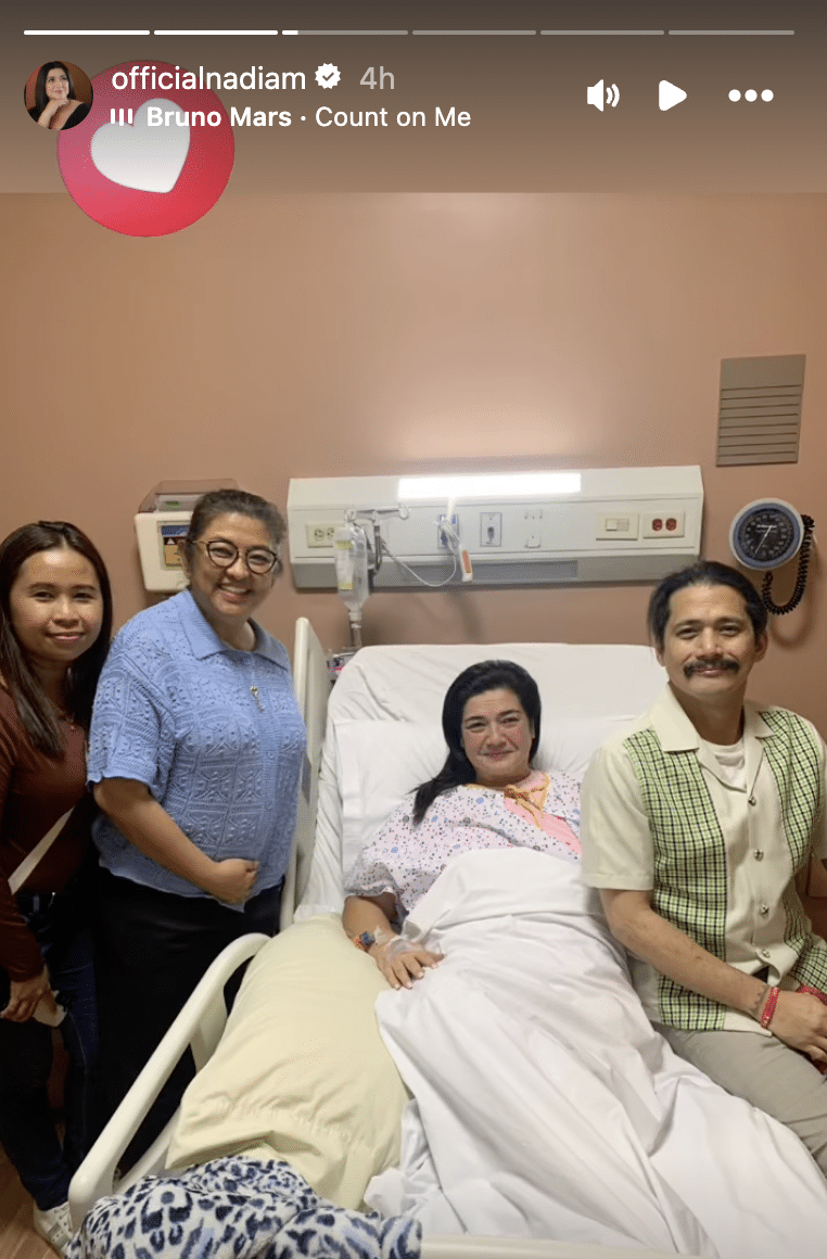 Nadia Montenegro recovering after heart procedure, severe seizure